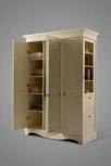 Шкаф 3 створчатый с зеркалом и ящиками Дания №5