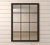 Зеркало квадратное "Florence" черное